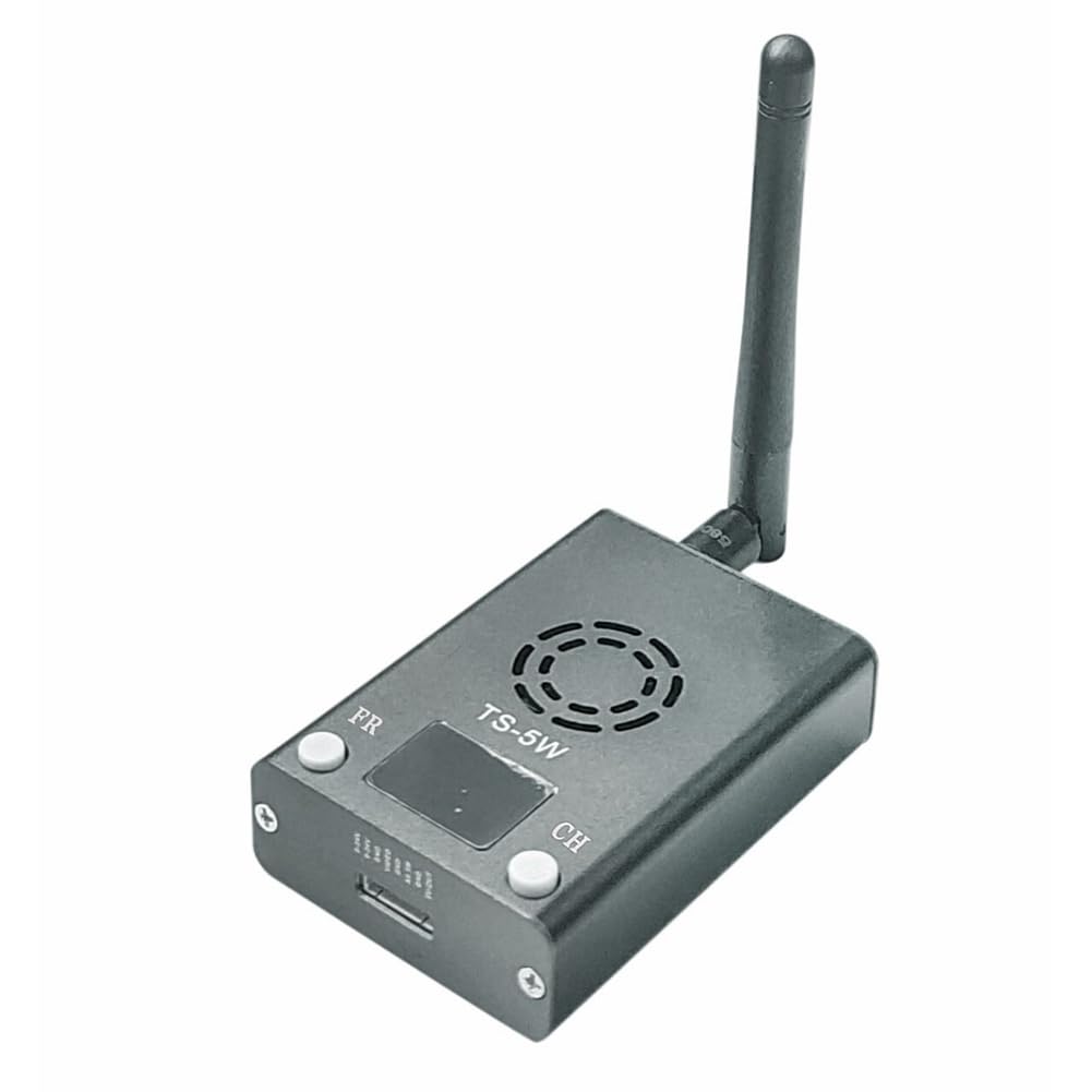 Malloy Modulo Trasmettitore AV Modulato FM A Banda Larga Trasmettitore Audio Video In Metallo