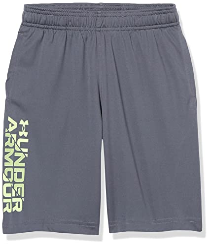 Short Under Armour Boys Prototype 2.0 Wordmark Pitch Gray X-Small - 2