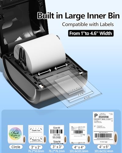 Phomemo D520-BT サーマルラベルプリンター の商品画像 4