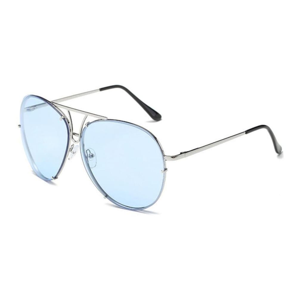 Gafas de sol vintage para hombre, gafas de sol negras para dama, gafas de sol con espejo para mujer UV400