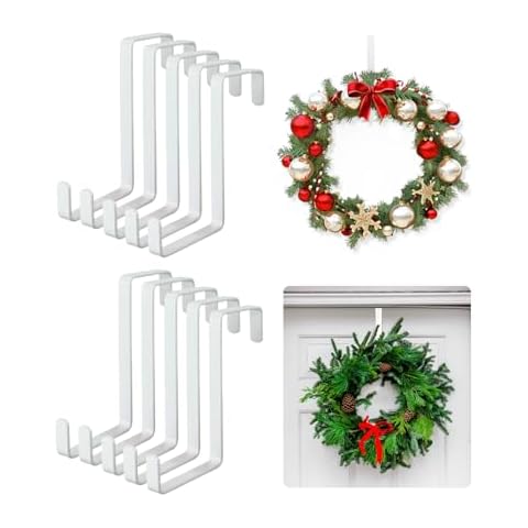Victoper 10 Pack Over Door Hook Hanger Cover