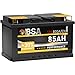BSA Autobatterie 85Ah 12V Batterie 800A/EN +30% Startleistung ersetzt 74Ah 75Ah 77Ah 80Ah 82Ah 83Ah