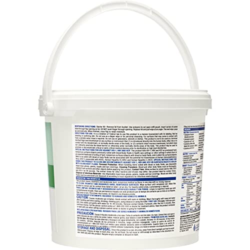 Cloroxpro Healthcare Hydrogen Peroxide Cleaner Disinfectant Wipes, Healthcare Cleaning And Industrial Cleaning, Clorox Disinfectant, 185 Count - 30826 #TOP2