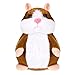 NUOBESTY Talking Hamster Peluche Toy Recording Hamster Toy Ripeti Cosa Dici dei Giocattoli del Criceto Registrazione del Peluche per Il Criceto Interattivo del Bambino