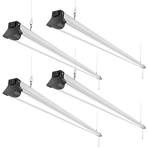Linkable 8FT LED Shop Lights 110W LED Linear Strip Light, 12000 Lumen, 5000K, FaithSail 8 Foot