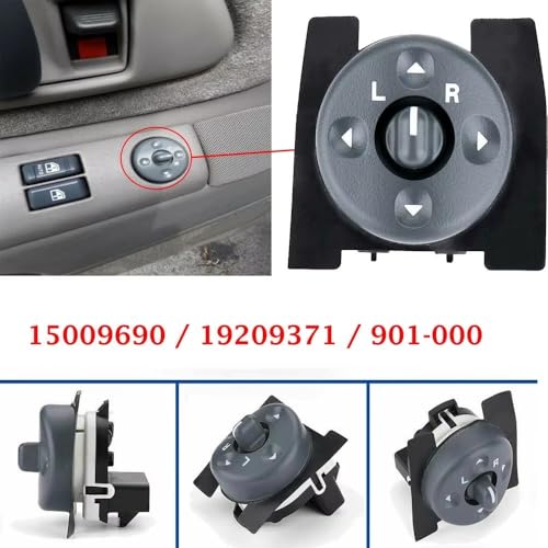 Bouton de commande de rétroviseur gauche pour Isuzu Hombre pour rouler en sécurité