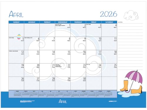 House of Doolittle 2025-2026 Monthly Seasonal Desk Pad Calendar, Academic, 22 x 17 Inches, July - June (HOD1395-26) - Image 11