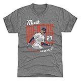 500 LEVEL Mark Vientos Men's Premium T-Shirt - Mark Vientos New York M Player Name WHT (Tri Gray, Large)