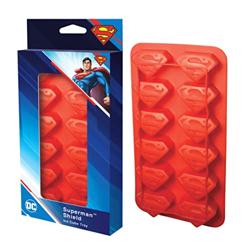 Molde para Cubos de Hielo Superman ICUP Rojo miniatura 2