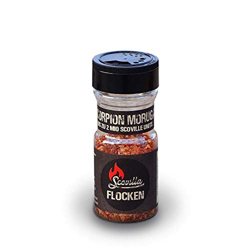 Scovillas Trinidad Scorpion Moruga, Chili-Flocken im Shaker, 25g Cover