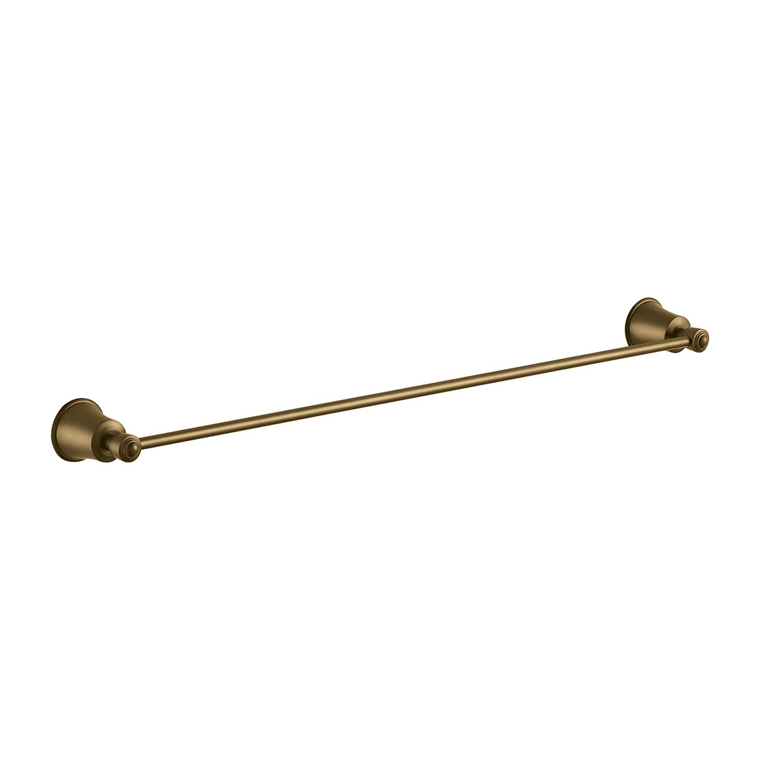 Porte-serviettes mural Omnires Art Line bronze 65 cm pour salle de bain