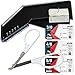 Sutures Thread with Needle Plus Disposable Stapler and Remover Training Tools - First Aid Field Emergency Practice, Trauma Survival Gear, Travel Prepping Practice, Camping Safety Kit