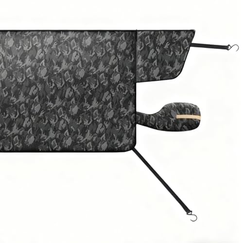 Cubierta para parabrisas de coche 117x147 cm protector resistente para nieve 7