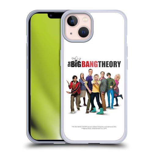 Head Case Designs Licenciado Oficialmente The Big Bang Theory Temporada 10 Arte Clave Carcasa de Gel de Silicona Compatible con Apple iPhone 13
