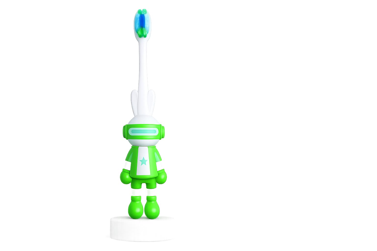 KALRA MAGIC® 1pc Children'S Toothbrush Soft Bristle Baby Toothbrush 2 Colors Optional, 2-12 Years Old (Blue Diano Any One Design Will Be Dispatch)-image-42
