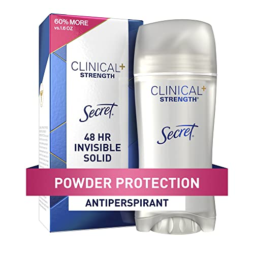 Secret Antiperspirant Clinical Strength Deodorant for Women, Invisible