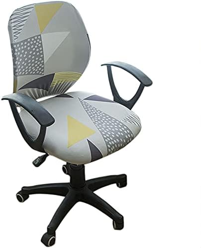 Melaluxe Stretch Office Chair Cover | Universal Fit For Small Chairs, Machine Washable, Protective Slipcover