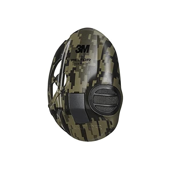 3M Peltor SportTac Gehörschutz Camo-Grün, Ohrschützer mit aktiver Schalldämmung speziell für Jäger und Sportschützen… – Bild 8