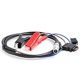 Stecker A: Krokodilklemmenanschluss; Stecker B: 2B 2-poliger Stecker + 15A Sicherung.