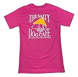 Salty Dog Original Short Sleeve T-Shirt - Mens, Womens, Unisex (US, Alpha, XX-Large, Regular, Regular, Wow Pink)