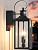 20" Black Motion Sensor Outdoor Lights with GFCI Outlet, Dusk to Dawn Exterior Lighting Fixtures, Porch Lights with GFCI Outlet Built-in, Waterproof Outdoor Wall Sconce for House Front Door Patio
