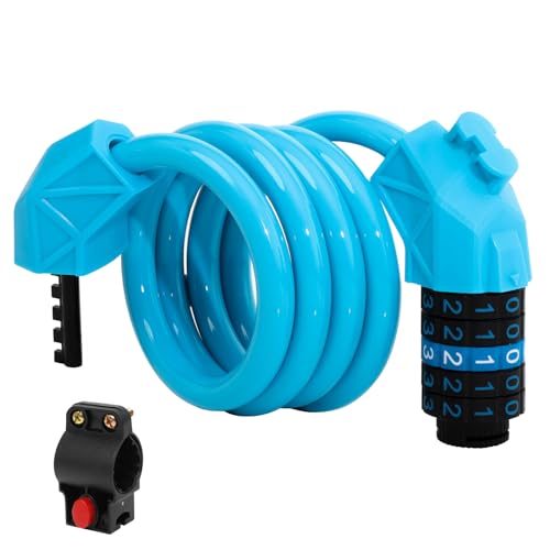 Candado de combinación 12 mm para bicicleta