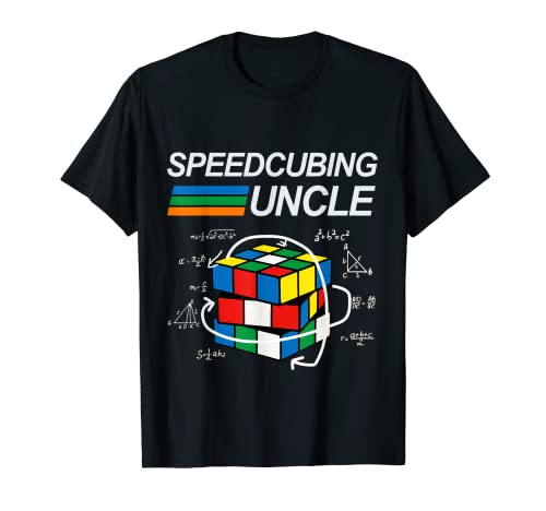 Speedcubing Zio Competitivo Puzzle Speedcubing Giocatori Maglietta