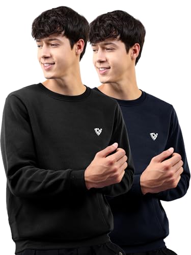 Image of Noble Monk Men's Fleece Crew Neck Sweatshirt