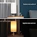Lampara Mesilla de Noche Lámpara de Mesa,TECKIN Luz Nocturna LED Moderna para...