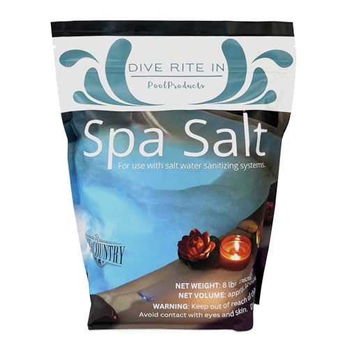 Dive Rite in Hot Tub Salt and Spa Salt for All Salt Water Systems Including Hotspring