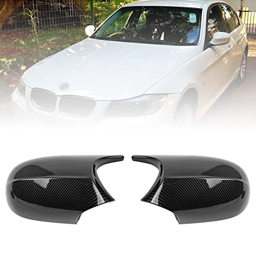 Couvercle de rétroviseur latéral pour BMW E92 E93 LCI style fibre de carbone