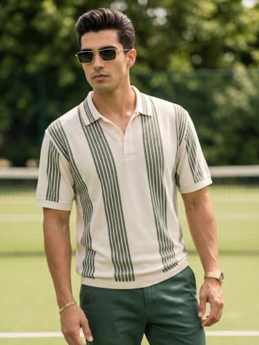 Image of Veirdo Printed Flatknit Polo T-Shirt for Men with Half Sleeves and Collared Neck, Suitable for Office Casuals, Travel, Comfortable Everyday wear, (S to 2XL)
