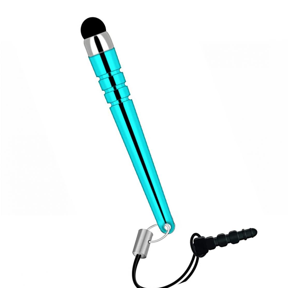 ATWATEC Blue Stylus Touch Pen Aluminum Compact Compatible with Motorola Moto G Power (2022) - Moto G Pure - Moto G Stylus - Moto G Stylus (2021) - Moto G Stylus (2022) (AT-AT37399O0C-66)