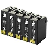 エプソン用 ICBK61X5 ブラック5本セ