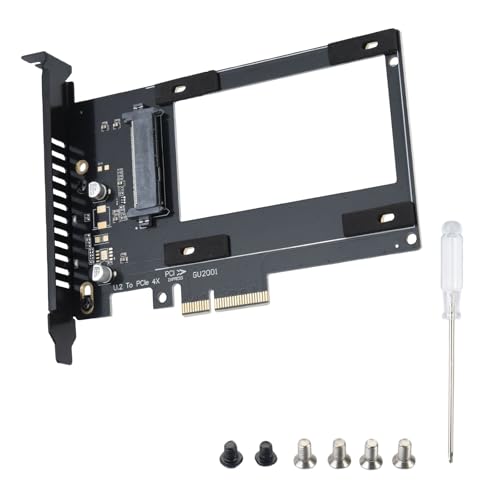 Image of ELUTENG U.2 to PCIe 5.0 X4 X8 X16 Adapter, 32 Gbps SSD Upgrade Kit