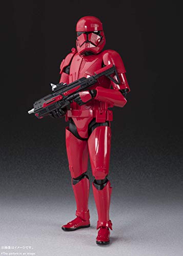 Bandai Spirits S.h.figuarts Star Wars Sith Trooper (Star Wars: The Rise Of Skywalker) 6In. Pvc & Abs Painted Action Figure #TOP17