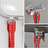 Luvilly 14-in-1 Multi-Functional Tap Spanner Tool, Basin Wrench Sink Wrench Plumbing Tool with 4 Socket Heads Faucet Tool for Sink Bathroom & Kitchen Plumbing/Faucet Installation Plumbing Repair #5