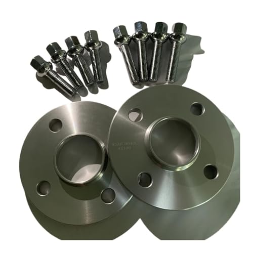 PCD 4x100 entretoise roue alliage 20mm pour jante alu avec boulons M12x1.5 et alésage 54.1