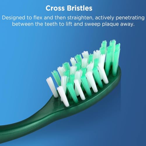 Image of Fremouth 6 Count Extra Firm Toothbrushes with Covers Caps for Adults