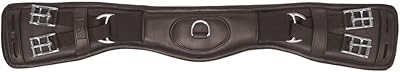 Dover Saddlery Indulge Short Girth for Horses, Size 32, Chocolate