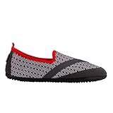 FITKICKS Kozikicks Mens Edition Active Lifestyle Slippers (Red, large)