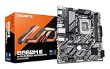 GIGABYTE B860M E Mainboard - Intel Core Ultra Series CPUs, 4+1+2 Phasen VRM, bis zu 8800MHz DDR5 (O.C), 2xPCIe 4.0 M.2, 1GbE LAN, USB 3.2 Gen 1