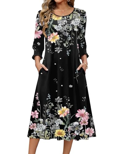 Zeagoo Casual Dresses for Women Sundress Womens Summer Dresses 2026