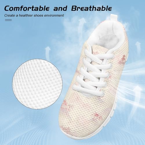 MARSVOVO Girls Running Shoes Mesh Non Slip Flexible Athletic Lightweight Breathable Outdoor Walking Sneakers for Kids4