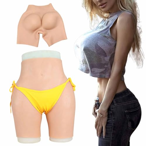 Bóxers de silicona realistas tipo faja moldeadora de glúteos para crossdressers