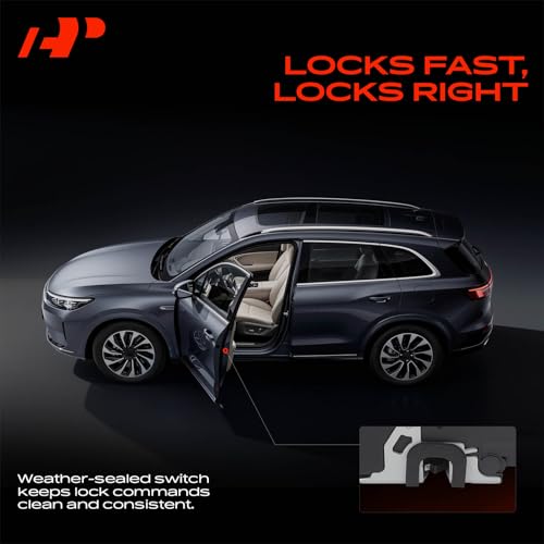 Image of A-Premium Front Right Passenger Side Door Lock Actuator Compatible with Ford Edge 2007-2015 & Lincoln MKX 2011-2014, for Model with Keyless Entry