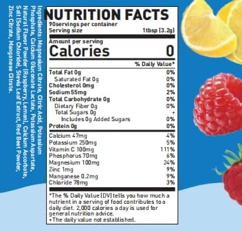 VITALLA-E Replenisher Daily Electrolyte Powder Drink Mix - Sugar Free – Raspberry Lemon, 90 Servings– Hydration Powder w/ 6 Key Electrolytes & Trace Minerals– Keto Friendly, Vegan, Non-GMO (CF Ultima) - Image 2
