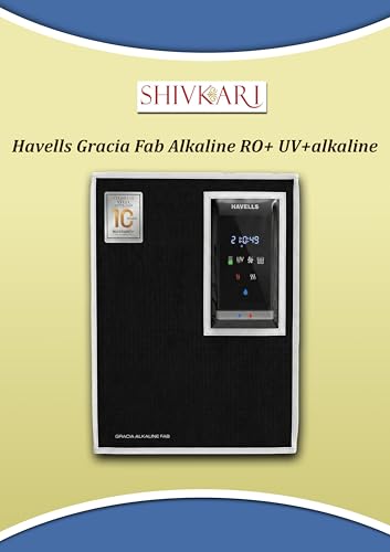 Image of Body Protective Cover for Havells Gracia Alkaline Water Purifier, RO+UV+MF Model Waterproof & Dustproof Water Purifier RO Body Cover (Black)