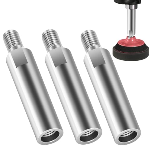 Juego de 3 Barras de Extensión para Amoladora Angular - Barras de Extensión M10 para Pulidora Rotativa, Pulidora de Auto, Máquina de Pulir, Disco Abrasivo para Pulidora Eléctrica