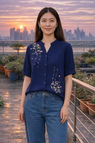 Image of LITZO Women Shirt || Shirt for Woman || Top for Women (L-98-101)